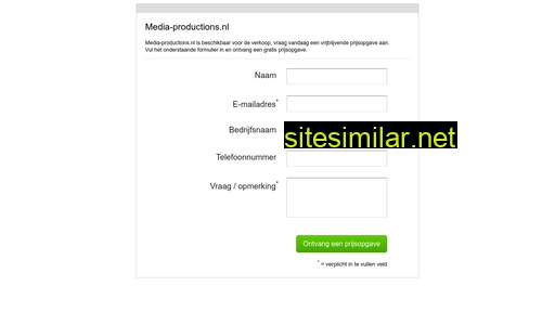media-productions.nl alternative sites