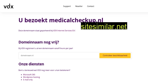 medicalcheckup.nl alternative sites