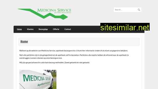 medicinaservice.nl alternative sites