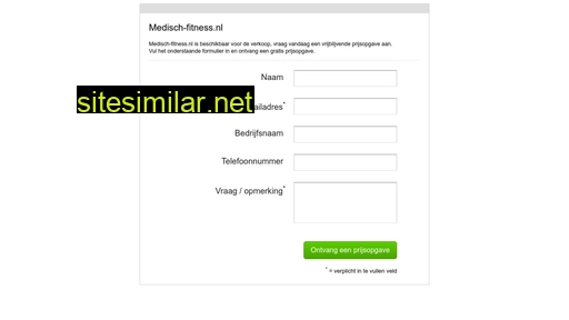 medisch-fitness.nl alternative sites