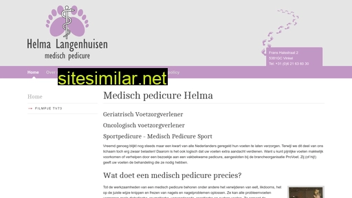 medischpedicurehelma.nl alternative sites
