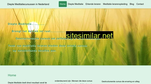 Meditatiecursus-nederland similar sites