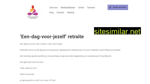 meditatiekringdeventer.nl alternative sites