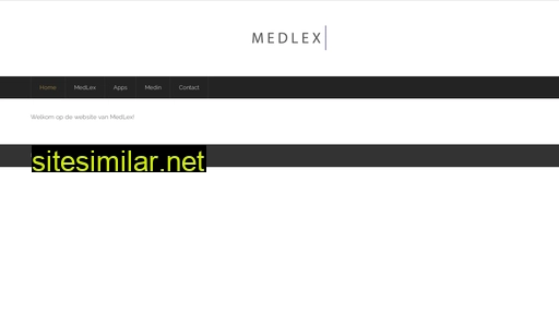 medlex.nl alternative sites