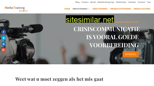 mediatrainingbenelux.nl alternative sites