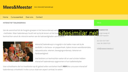 meesenmeester.nl alternative sites