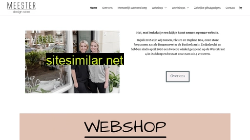meesterdesignstore.nl alternative sites