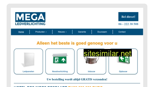 megaledverlichting.nl alternative sites
