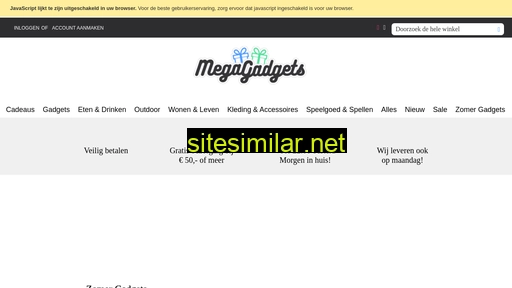 megagadgets.nl alternative sites