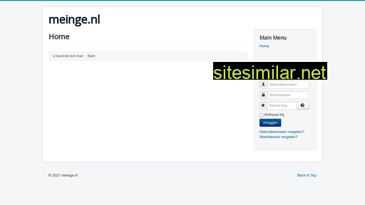 meinge.nl alternative sites
