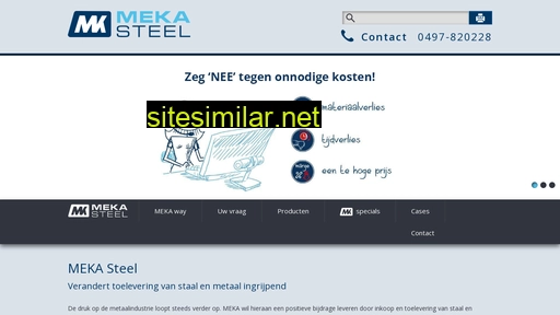 meka-steel.nl alternative sites