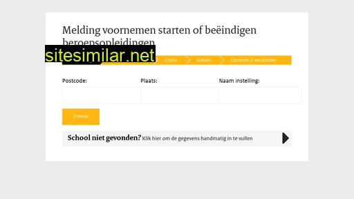 meldingmbo.nl alternative sites