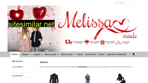 melissamode.nl alternative sites