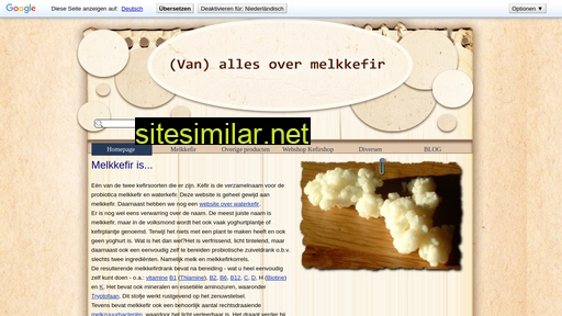 melkkefir.nl alternative sites