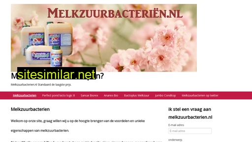 melkzuurbacterien.nl alternative sites