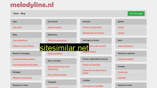 melodyline.nl alternative sites