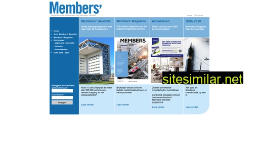 membersmagazine.nl alternative sites