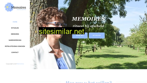 memoires-ritueelbijafscheid.nl alternative sites