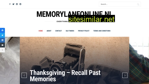 memorylaneonline.nl alternative sites