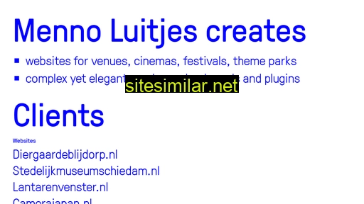 mennoluitjes.nl alternative sites