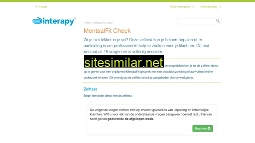 mentaalfitcheck.nl alternative sites
