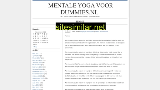 mentaleyogavoordummies.nl alternative sites