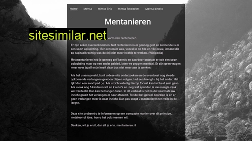 mentanieren.nl alternative sites