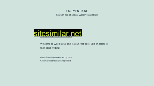 mentik.nl alternative sites