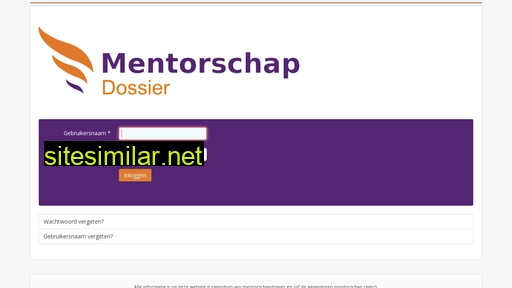 mentorschapdossier.nl alternative sites