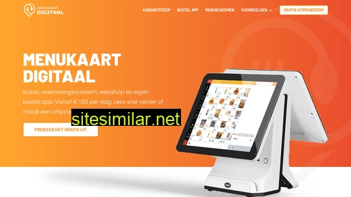 menukaartdigitaal.nl alternative sites