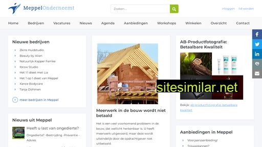 meppelonderneemt.nl alternative sites
