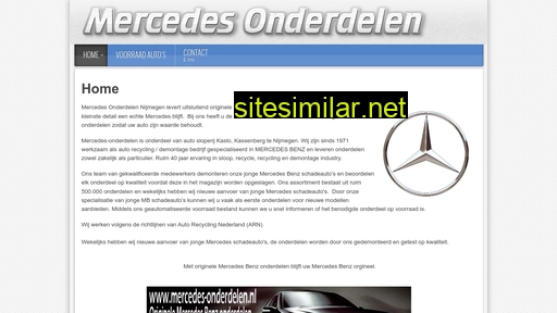 Mercedes-onderdelen similar sites