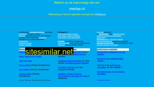merise.nl alternative sites