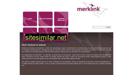 merklink.nl alternative sites