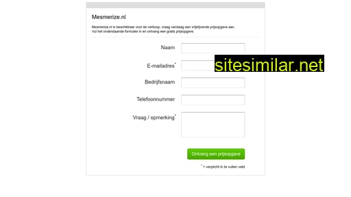 mesmerize.nl alternative sites
