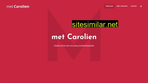 metcarolien.nl alternative sites