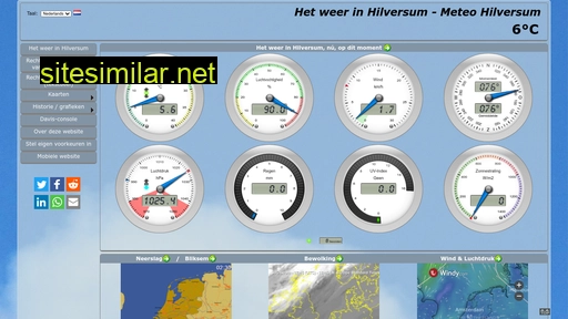 meteohilversum.nl alternative sites