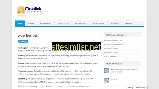 meteolink.nl alternative sites