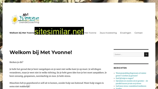 met-yvonne.nl alternative sites