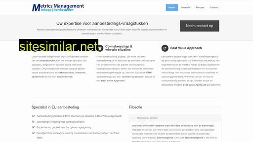metrics-management.nl alternative sites