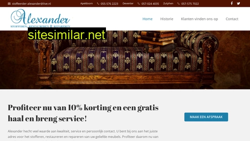 meubelstoffeerderij-alexander.nl alternative sites