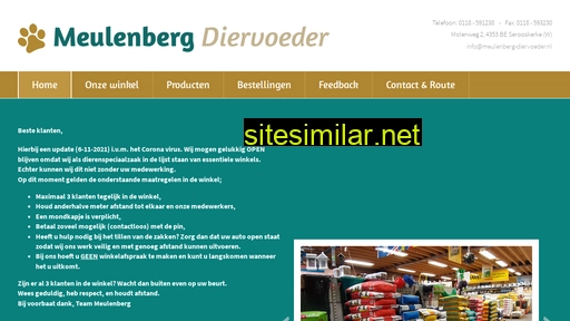 meulenberg-diervoeder.nl alternative sites
