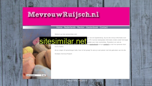mevrouwruijsch.nl alternative sites