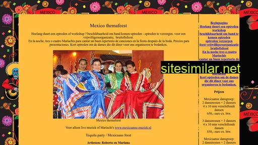 mexico-themafeest.nl alternative sites