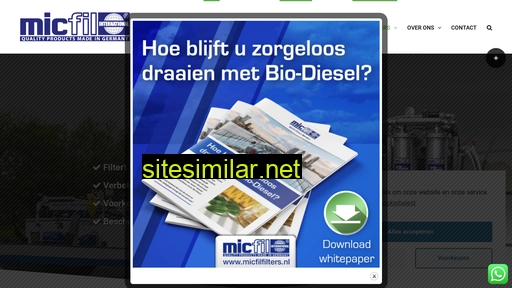 micfilfilters.nl alternative sites
