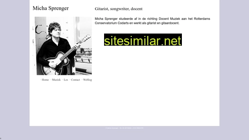 michasprenger.nl alternative sites