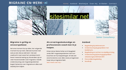 migraine-en-werk.nl alternative sites