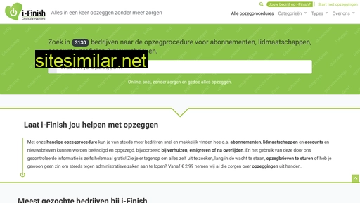 mijn.i-finish.nl alternative sites