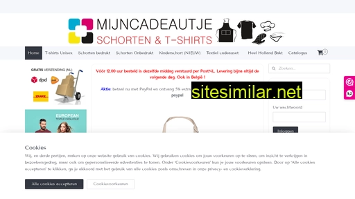 mijncadeautje.nl alternative sites