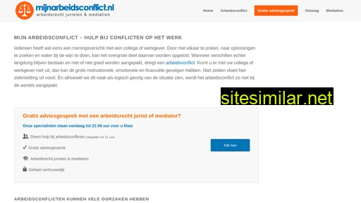 mijnarbeidsconflict.nl alternative sites
